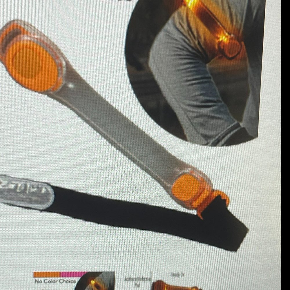 x2 Light-Up Armband for High Nighttime Visibility